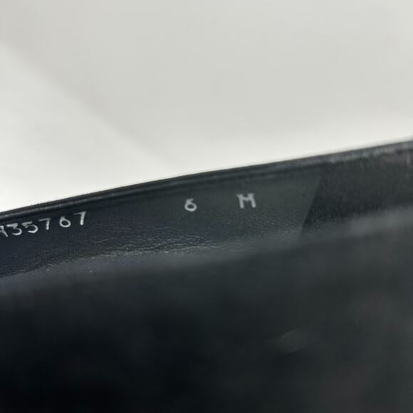 Stuart Weitzman Platform Pumps Shoes Black Suede Leather Size 6 - Picture 6 of 7